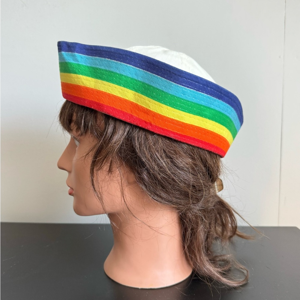 Colorful Rainbow Kids Sailor Hat
